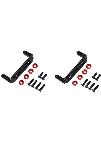 2x Metal Servo Montaj Tutucu Servo Sabit Taban Eksenel Capra 1.9 Utb AXI03004 1/10 Rc Paletli Araba Yükseltme Parçaları (Yurt Dışından)