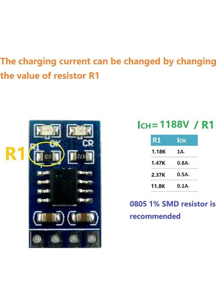 Mppt Solar Şarj Regülatörü 4.2V 3.7V 18650 Lipo Lityum Pil Şarj Modülü Koruma Fonksiyonlu SD05CRMA (Yurt Dışından)
