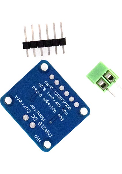 5 Adet INA219 Çift Yönlü Dc Akım Güç Sensörü Musluk Modülü Diy 3V-5V Iic I2C Güç Izleme Sensörü Modülü (Yurt Dışından)