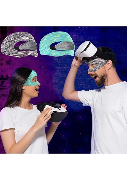 Vr Gözlük Göz Maskesi Kapağı Ter Bandı Eğitim Koruma Gözlük Kapakları Oculus Quest 2 Vr Oyun Oynama Aksesuarları (Yurt Dışından) fırsatları