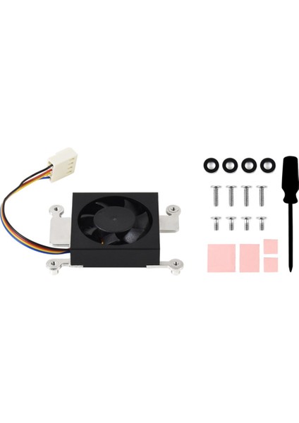 Raspberry Pi Model 4 Cm4 Adanmış Radyatör Pwm 3007 12V Soğutma Fanı Düşük Gürültü Için Soğutucu Soğutma Fanı (Yurt Dışından)