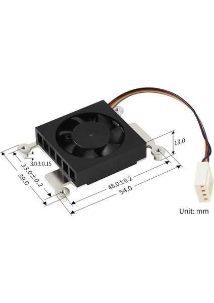 Raspberry Pi Model 4 Cm4 Adanmış Radyatör Pwm 3007 12V Soğutma Fanı Düşük Gürültü Için Soğutucu Soğutma Fanı (Yurt Dışından)