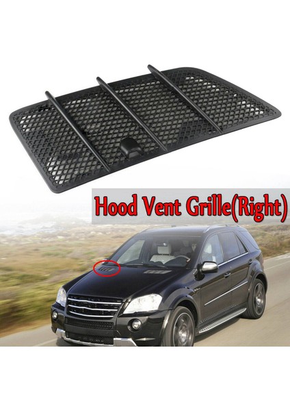 2x Araba Kaput Üst Izgara Kapağı Trim Için W164 ml 320 350 450 550 63AMG 2008-2011 Sağ (Yurt Dışından) fiyatları