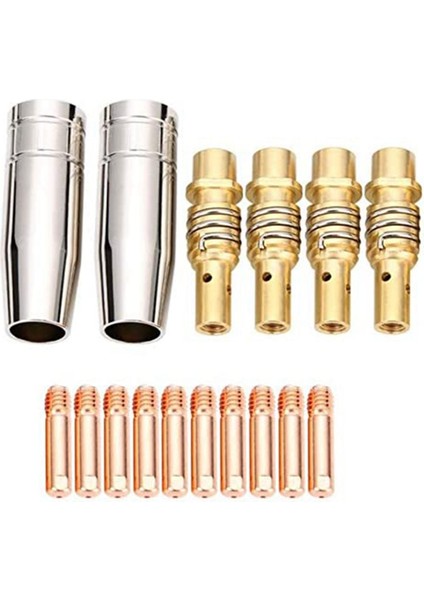 Kaynak Makinesi Için Mig Kaynak Nozulları Mig Kaynak Makinesi Için 32 Adet Temas Uçları - 0.8mm (Yurt Dışından) modelleri