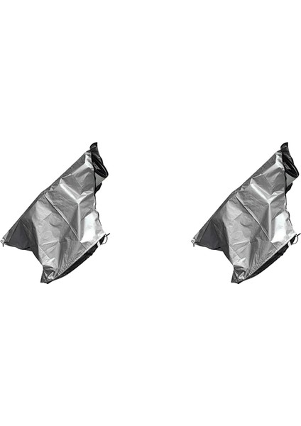 2x Astronomik Teleskop Tozluk Teleskop Açık Güneş Koruma Anti-Çiy Işık Hasarı Eclipse Gözlem Başlığı (Yurt Dışından)