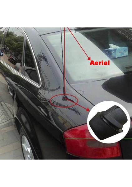 2x 8D5035539 Araba Anteni Tutucu Taban Kapağı Grommet Kol Montaj Çizme-A6 S6 A8 S8 2004 (Yurt Dışından)