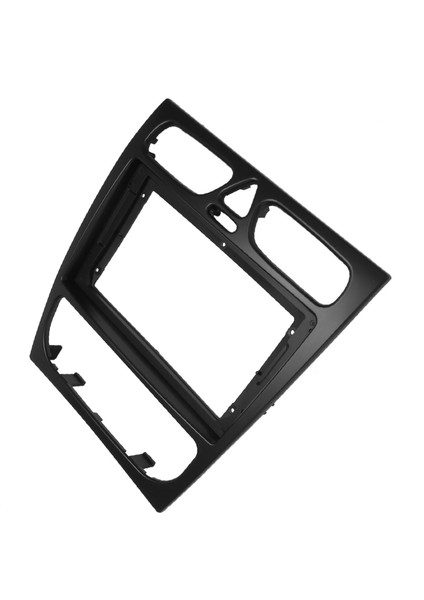 2x Araba Radyo Fasya C Sınıfı W203 02-04 DVD Stereo Çerçeve Plaka Adaptörü Montaj Dash Kurulum Çerçeve Trim Kiti (Yurt Dışından) modelleri