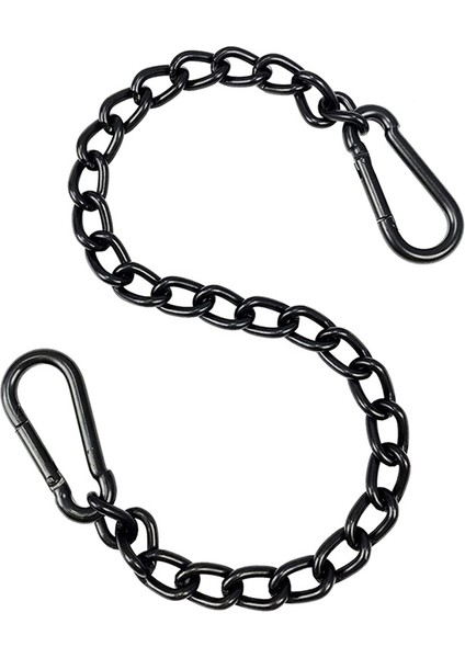 2 Karabina ile 4x Çelik Asılı Sandalye Zinciri, Ağır Hizmet Sundurma Salıncak Hamak Zinciri Seti, Hamak Salıncaklar Için (66 Cm) (Yurt Dışından)