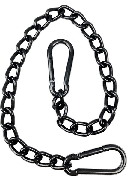 2 Karabina ile 4x Çelik Asılı Sandalye Zinciri, Ağır Hizmet Sundurma Salıncak Hamak Zinciri Seti, Hamak Salıncaklar Için (66 Cm) (Yurt Dışından)