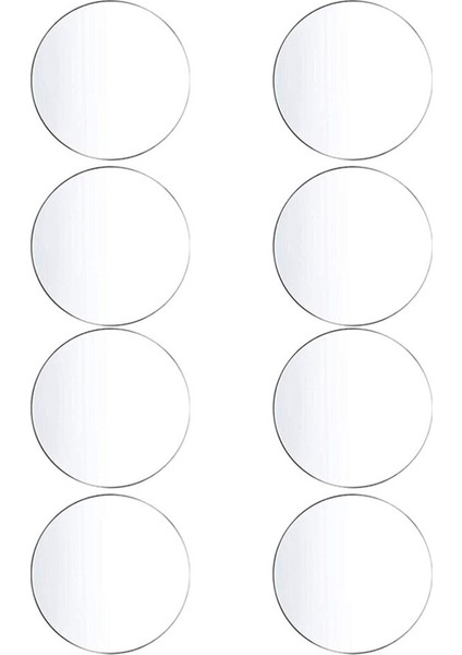 36 Adet Şeffaf Akrilik Disk 4 Inç Daire Akrilik Levha Kalın Daire Akrilik Yuvarlar Boşluklar Akrilik Panel Dıy El Sanatları Için (Yurt Dışından)