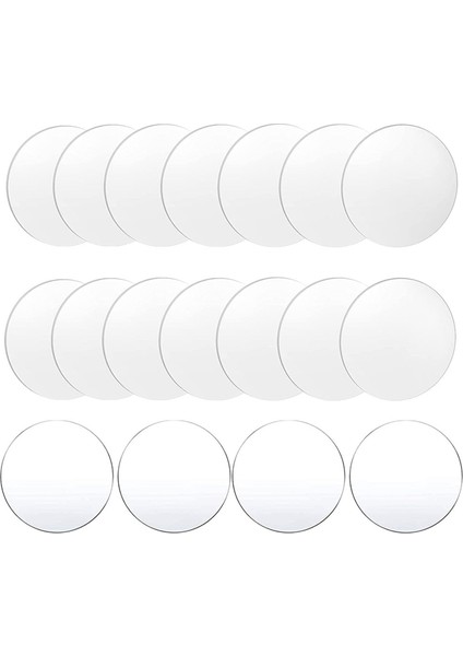 36 Adet Şeffaf Akrilik Disk 4 Inç Daire Akrilik Levha Kalın Daire Akrilik Yuvarlar Boşluklar Akrilik Panel Dıy El Sanatları Için (Yurt Dışından)