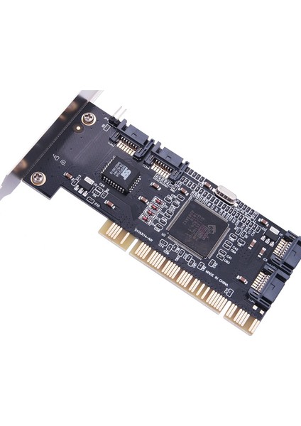 Set 4 Bağlantı Noktalı Pcı Sata Raid Denetleyicisi Iki Sata Kablolu Dahili Genişletme Kartı (Yurt Dışından)