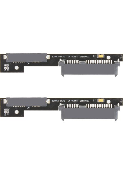 2x PCB95-PRO 320 Serisi Optik Sürücü Sabit Sürücü Braketi Pcb Sata'dan Ince Sata Sata3 Yalnızca Pcb'ye (Yurt Dışından)