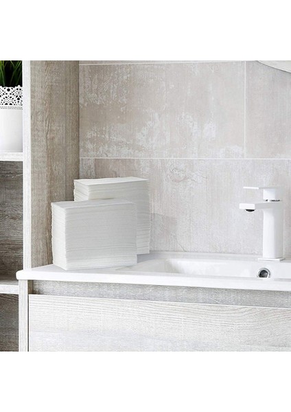 Linen Feel Misafir Havlusu Kağıt Gibi Tek Kullanımlık Bez El Peçeteleri Yumuşak, Emici, Kağıt El Havlusu (Beyaz, 200) (Yurt Dışından) modelleri