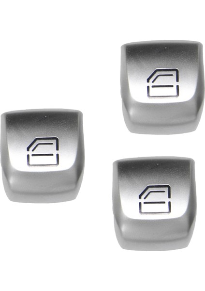 3x Araba Sol Sağ Ön Cam Anahtarı Onarım Düğme Kapağı C Sınıfı Için W205 C200 W253 Glc 260 2229052203 (Yurt Dışından)