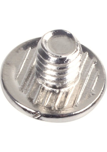 20 Takım Deri Kemer 5 x 6 mm Gümüş Vidalı Bağlama (Yurt Dışından)