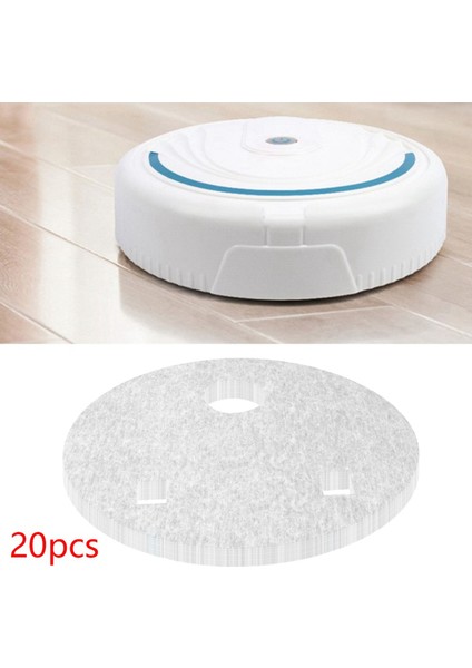 40 Adet/takım Otomatik Akıllı Temizlik Robotu Aksesuarları Paspas Bezleri Toz Parçaları Temizleme Pamuk (Yurt Dışından)