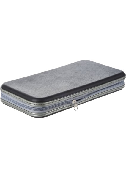 2x 80 Disk Albüm CD DVD Taşıma Kılıfı Cüzdan Saklama Tutucu Çanta Sert Kutu - Siyah (Yurt Dışından) fiyatları