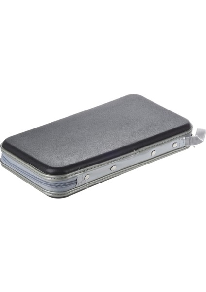 2x 80 Disk Albüm CD DVD Taşıma Kılıfı Cüzdan Saklama Tutucu Çanta Sert Kutu - Siyah (Yurt Dışından) modelleri