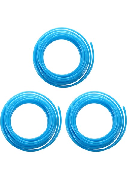 3 Adet 10M 32.8ft 6mm x 4mm Pnömatik Poliüretan Pu Hortum Boru Boru Mavi (Yurt Dışından)