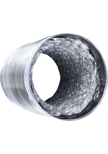 2x3 Metre Uzunluk 100MM/4 Inç Hava Sistemi Esnek Alüminyum Egzoz Kanalı Boru Havalandırma Borusu Hortumu (Yurt Dışından) fiyatları