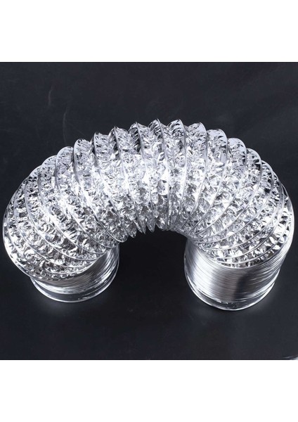 2x3 Metre Uzunluk 100MM/4 Inç Hava Sistemi Esnek Alüminyum Egzoz Kanalı Boru Havalandırma Borusu Hortumu (Yurt Dışından) fırsatları