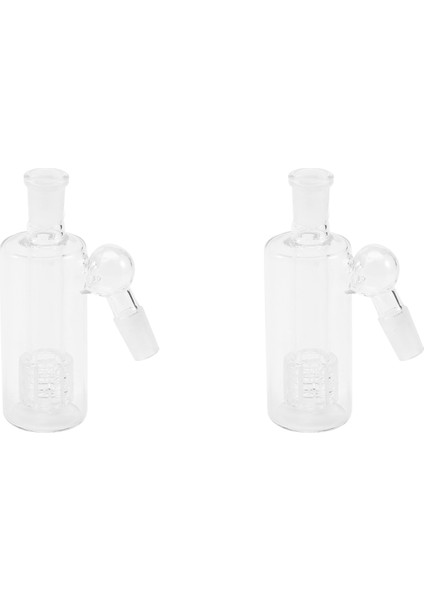 2x Rafine Cam Tumbler 45 Derece 14MM Adaptör (Yurt Dışından)