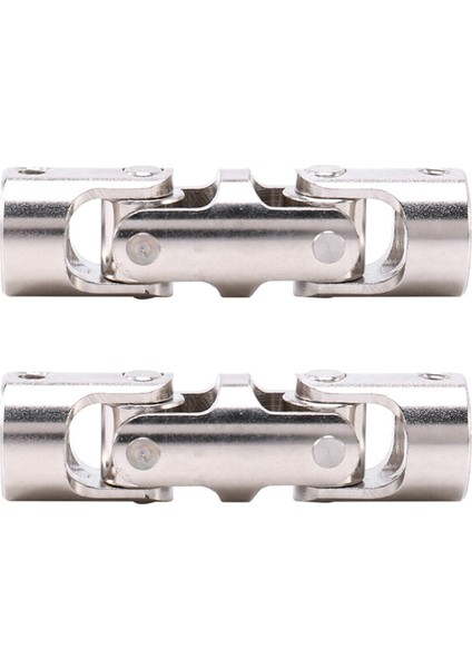 2x Rc Çift Üniversal Mafsal Kardan Ortak Gimbal Kaplinler Vidalı, 5X5MM (Yurt Dışından)