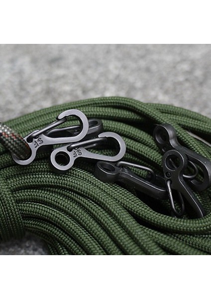 20 Adet/grup Mini Bahar Sırt Çantası Klipsler Tırmanma Karabinalar Anahtarlık Kamp Şişe Kanca Paracord Survival Dişli (Yurt Dışından) modelleri