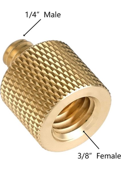 44 Pack Kamera Vidası Adaptörü 1/4 Ila 1/4 Vida 1/4 Ila 3/8 Tripod Vida Adaptörü Dönüştürücü Pirinç Vida Adaptörü Tıkaç Vida (Yurt Dışından)