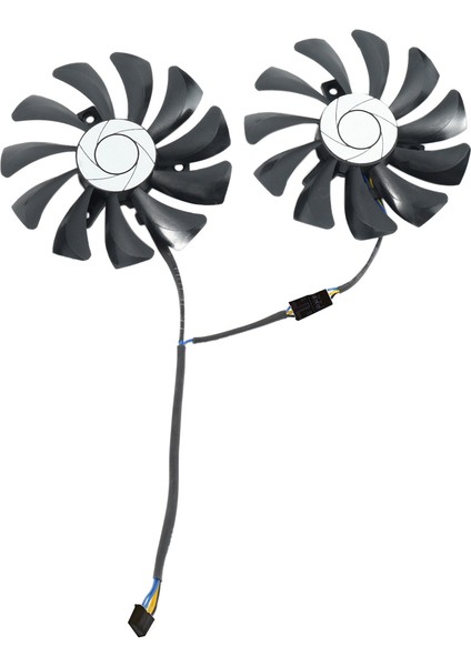 3 Çift Grafik Kartı Fanı 85MM HA9010H12F-Z 4pin Soğutucu Fan Gtx 1060 Oc 6g Gtx 960 P106-100 P106 GTX1060 GTX960 (Yurt Dışından)