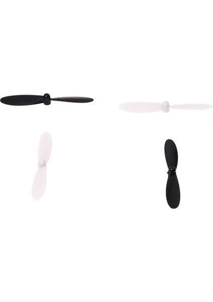 X4 H107 H107C H107D Quadcopter Için Helices Koruyucu Kapaklı 40 Parça Set Pervane Kanatları, Siyah + Beyaz (Yurt Dışından) fırsatları