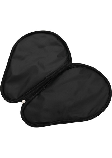 2x Tek Parça Profesyonel Ping Pong Kılıfı Top Çanta Veya Masa Tenisi Raketleri Yarasa Çantası Oxford (Siyah) (Yurt Dışından) fırsatları