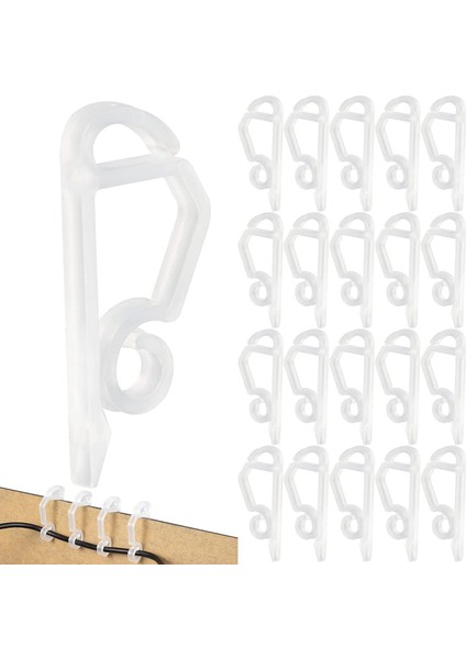 120 Paket Noel Işık Klipleri Açık Hava Koşullarına Dayanıklı Noel Işık Askıları Noel Tatili Için Oluk Kancaları Beyaz (Yurt Dışından) modelleri