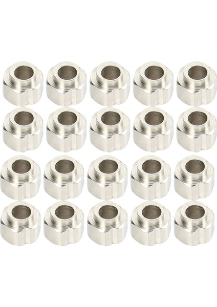 20 Adet 5mm Delik Eksantrik Spacer 3D Yazıcı Için 3D Yazıcı Parçaları V-Tekerlek Alüminyum Ekstrüzyon (Yurt Dışından)
