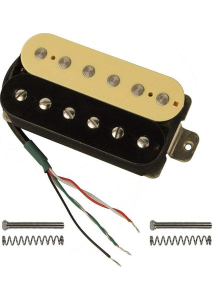 2x Elektro Gitar Humbucker Manyetikler Köprü Alnico V Pikap (+ Siyah) (Yurt Dışından)