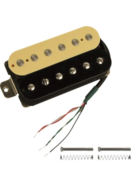 2x Elektro Gitar Humbucker Manyetikler Köprü Alnico V Pikap (+ Siyah) (Yurt Dışından)