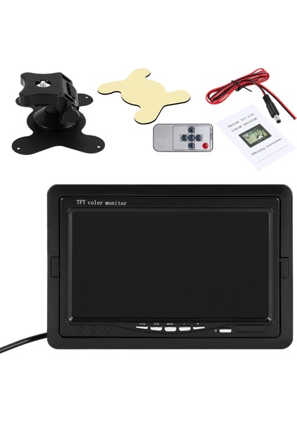 Mini Tv 7 Inç Hd Monitör 800X480 Taşınabilir Araç LCD Ekranları Dvd/cmmb Binek Araçlar Kamyonlar Için Iki Giriş (Yurt Dışından) modelleri