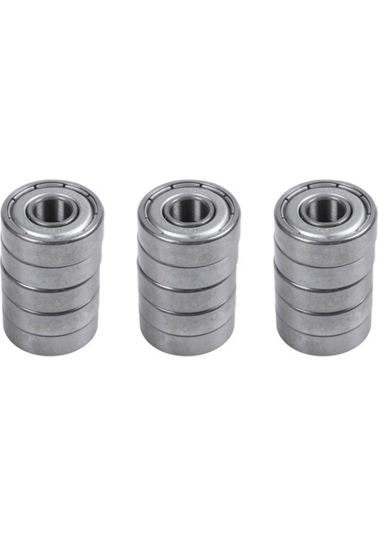607Z 7 x 19 x 6mm Çift Ekranlı Sabit Oluklu 15 Adet (Yurt Dışından)