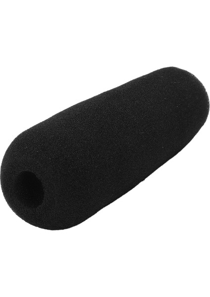 3x 12CM Mikrofon Miniphone Köpük Sünger Ön Cam Kapağı Miniphone Için Siyah (Yurt Dışından)