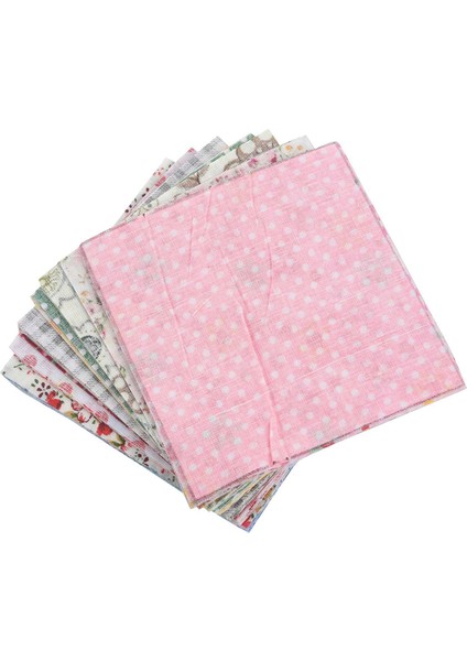 500 Adet 10X10 cm Kare Çiçek Pamuklu Kumaş Patchwork Kumaş Dıy Craft Dikiş Için (Yurt Dışından)