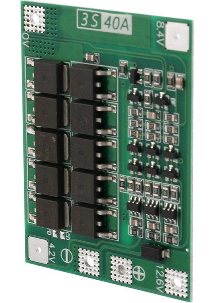 6x 3s 40A 18650 Li-Ion Lityum Pil Şarj Cihazı Koruma Levhası Pcb Bms Matkap Motoru Için 11.1V 12.6V Lipo Hücre Modülü (Yurt Dışından)