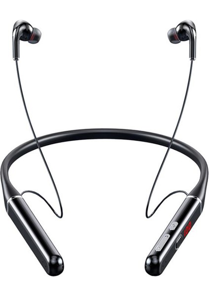 S650 100 Saat Bluetooth Kulaklık Stereo Kablosuz Bluetooth Kulaklık Boyun Bandı Gürültü Önleyici Spor Koşu Kulaklık (Yurt Dışından)