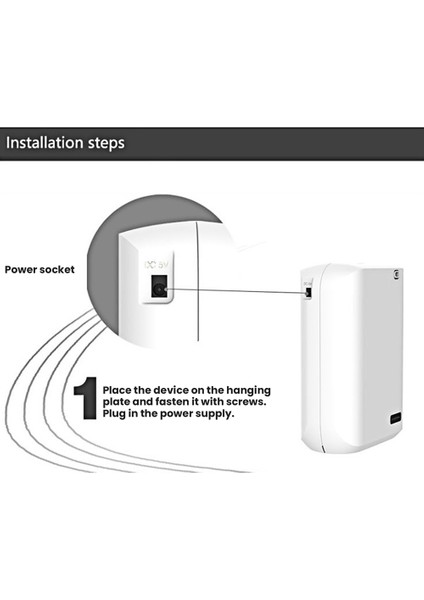 Namaste 500M³ Ev Parfümü Oda Spreyi Yeni Elektrikli Aromatik Vaha Yağları Difüzör Bluetooth Kapasitesi 150 ml Beyaz (Yurt Dışından) modelleri