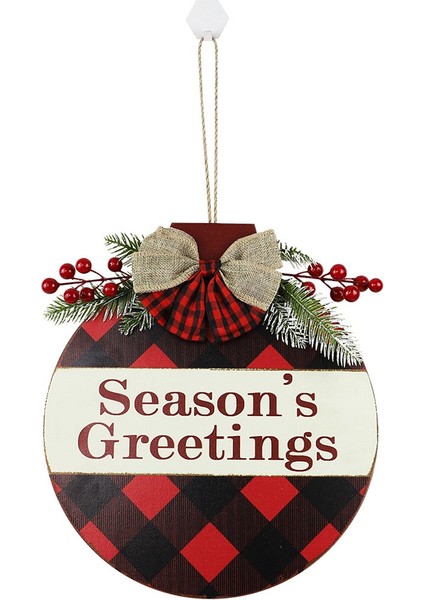 Değiştirilebilir Mevsimsel Noel Hoş Geldin Yazısı Ön Kapı Dekor Kapı Askısı, 12 Inç Çiftlik Evi Duvar Burcu Dekor 3 Paket (Yurt Dışından) fiyatları