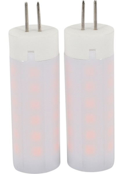 2 Adet 3W 230 G4 LED Mısır Işıkları 36 Smd 2835 Alev Efekti Sıcak Beyaz Dc 12V (Sıcak Beyaz, DC12V) (Yurt Dışından)