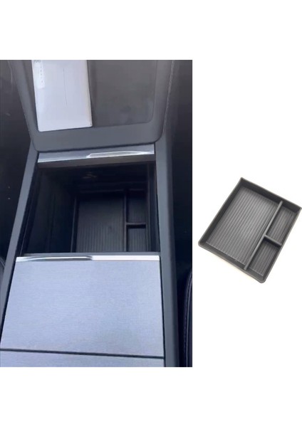 Model 3 2024 Merkezi Konsol Düzenleyici Tepsi Tpe Kontrol Alt Alt Saklama Kutusu Iç Aksesuarlar Için (Yurt Dışından) fırsatları