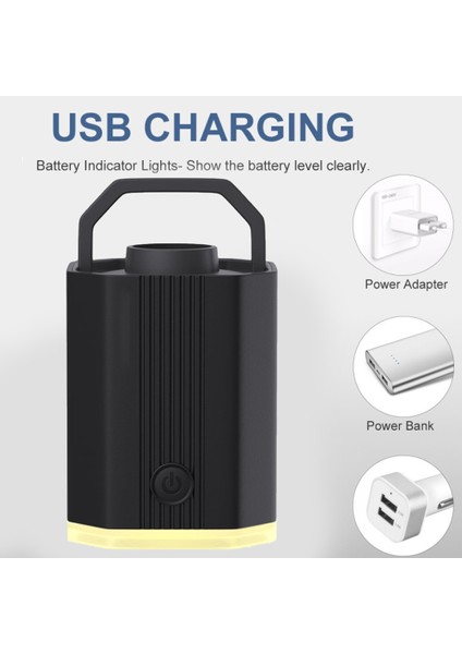 Şişirme Pompası Dahili Güç Kaynağı USB Hızlı Hava Yastığı Yüzme Simidi Şişme Kanepe Kablosuz Elektrikli Şarj Pompası (Yurt Dışından) fiyatları