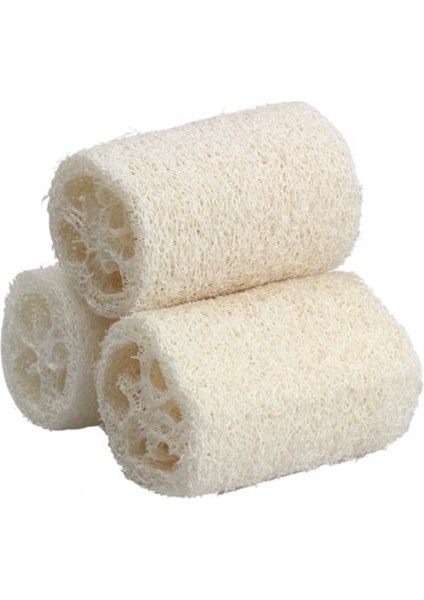 3pcs Doğal Lif Kabağı Banyo Vücut Duşu Süngeri Scrubber (Büyük) (Yurt Dışından)