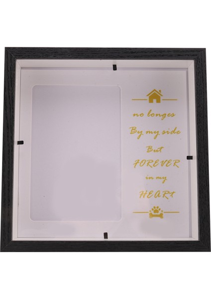 Evcil Hayvan Resim Çerçevesi Anıtı - Köpek Hediyelerinin Kaybı Için Köpek Anıtı Duygu Çerçevesi - Evcil Hayvan Yaka Çerçevesi Anma Siyah (Yurt Dışından) modelleri